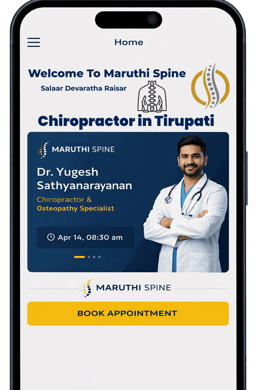 Chiropractic Treatment in Tirupati