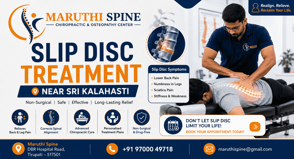 Slip Disc Treatment Near Sri Kalahasti