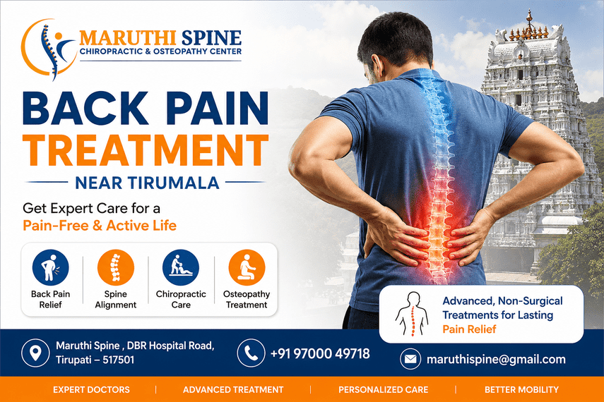 Back Pain Treatment Near Tirumala