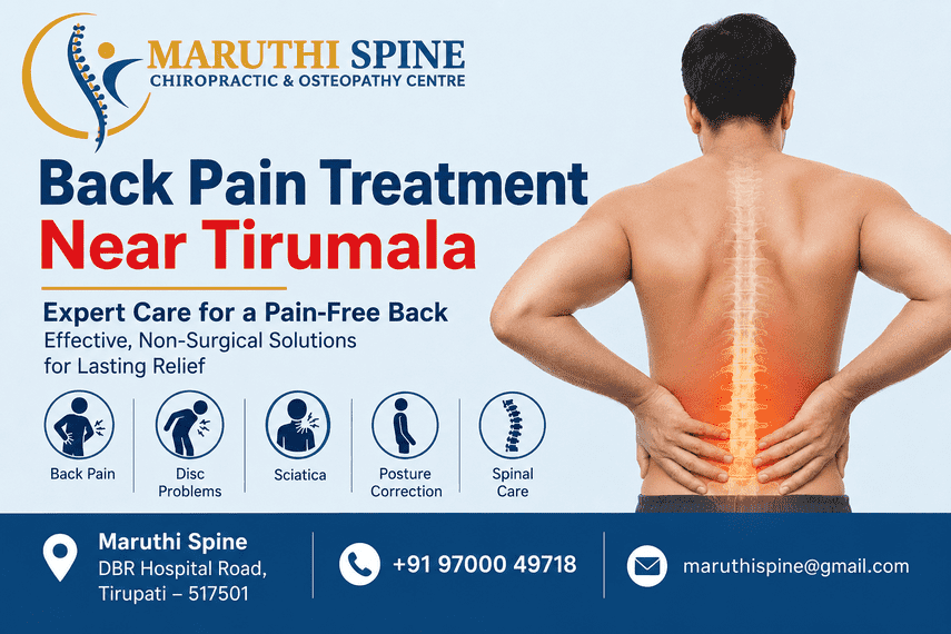 Back Pain Treatment Near Tirumala