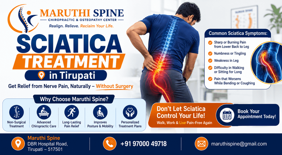 Sciatica Treatment in Tirupati
